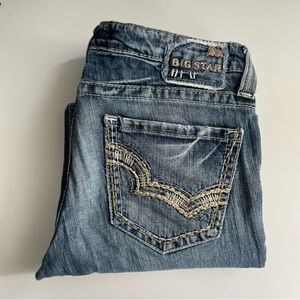 Big Star Vintage Women’s Low Rise Flare Casey K Jeans Size 29R